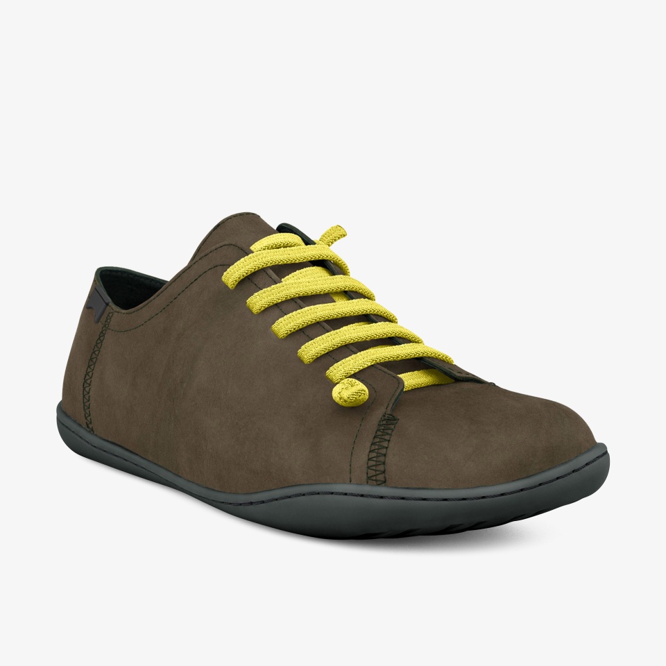 Camper Peu Dark Green - Camper Mens Casual Shoes ||1982-TGYUA||